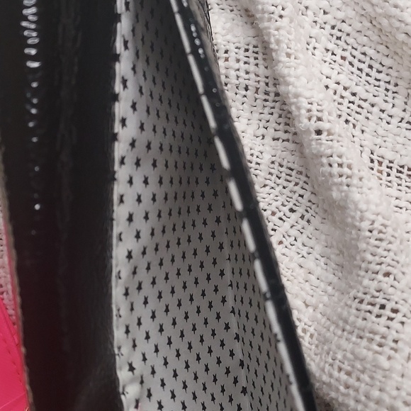 Patent Leather Gold Studded Wallet Clutch w/Removable Card Insert by NOBO - Picture 8 of 8